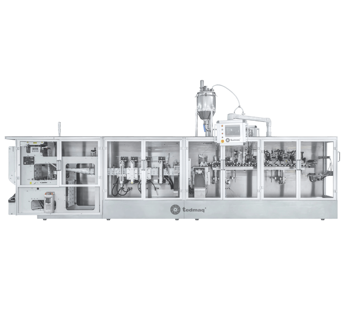 FORMADORA Y EMPACADORA DOYPACK LÍNEAL REF.E-DPL