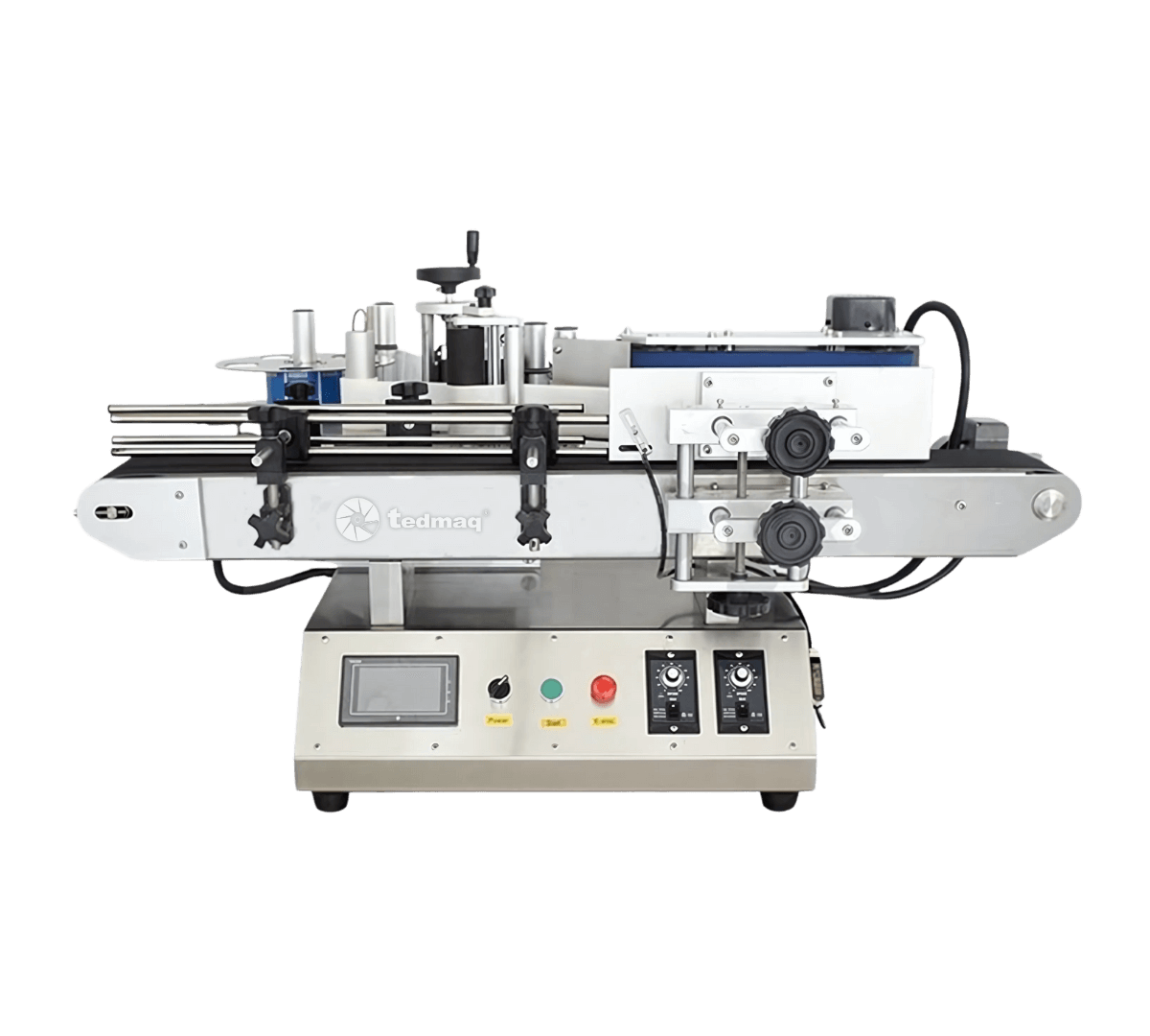 ETIQUETADORA ENVASE REDONDO CILÍNDRICA SOBRE MESA REF.E-EAERMP