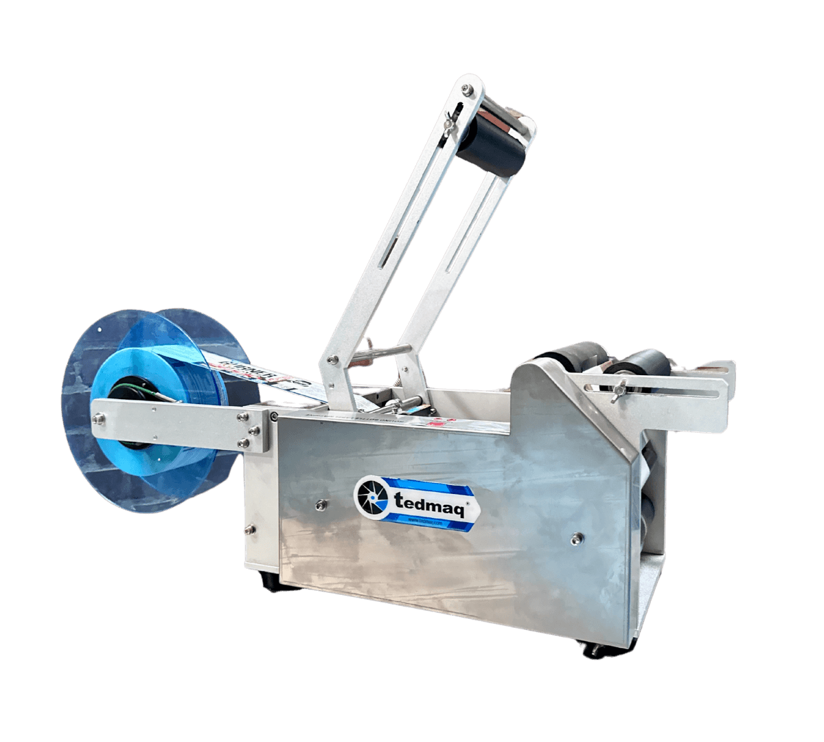 ETIQUETADORA MANUAL PARA ENVASES REDONDO ÉLITE REF.E-EMEREL