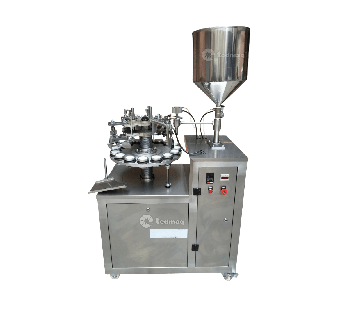 LLENADORA AUTOMÁTICA DE TUBOS COLAPSIBLES DE PLÁSTICO REF.E-LLATCP