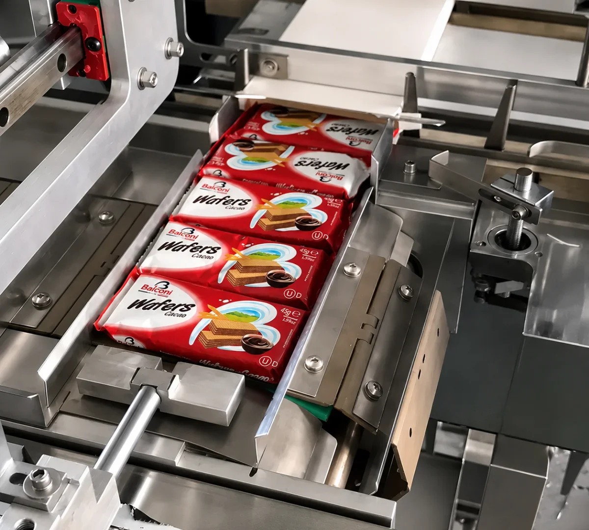 MAQUINARIA EMPACADORA DE CAJAS PLEGADIZAS