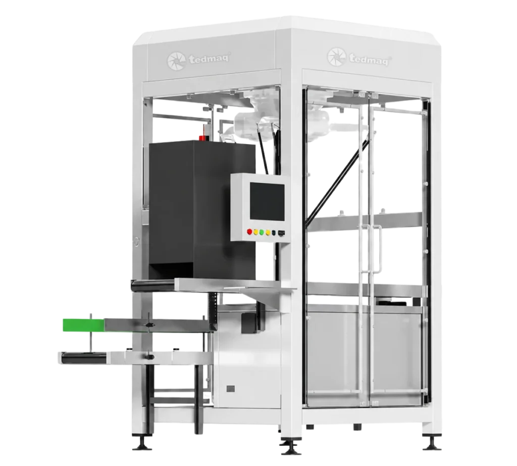 máquina EMPACADORA ROBÓTICA DE CAJAS 1 ESTACIÓN