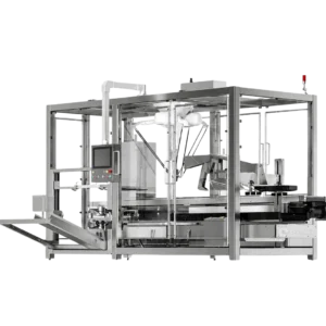 MÁQUINA EMPACADORA ROBÓTICA INTEGRADA CON FORMADORA Y ENCINTADORA DE CAJAS