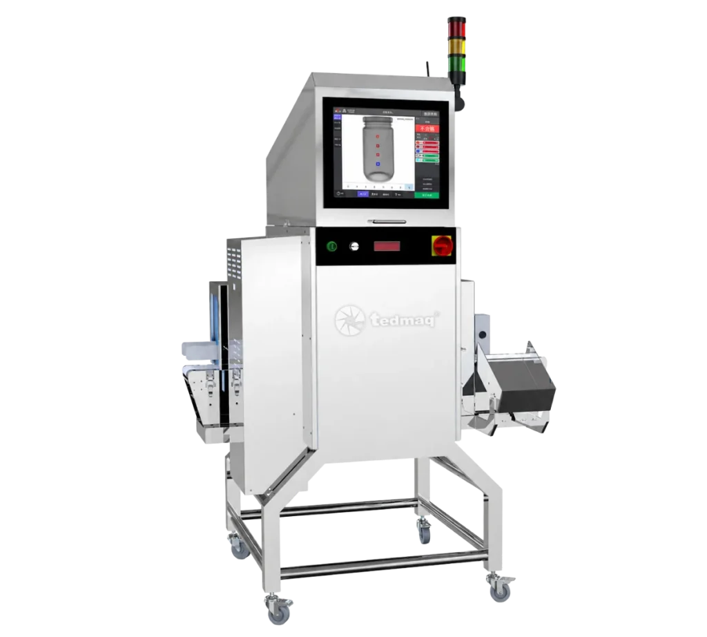 MÁQUINA SISTEMA DE DETECCIÓN DE RAYOS X PARA BOTELLAS