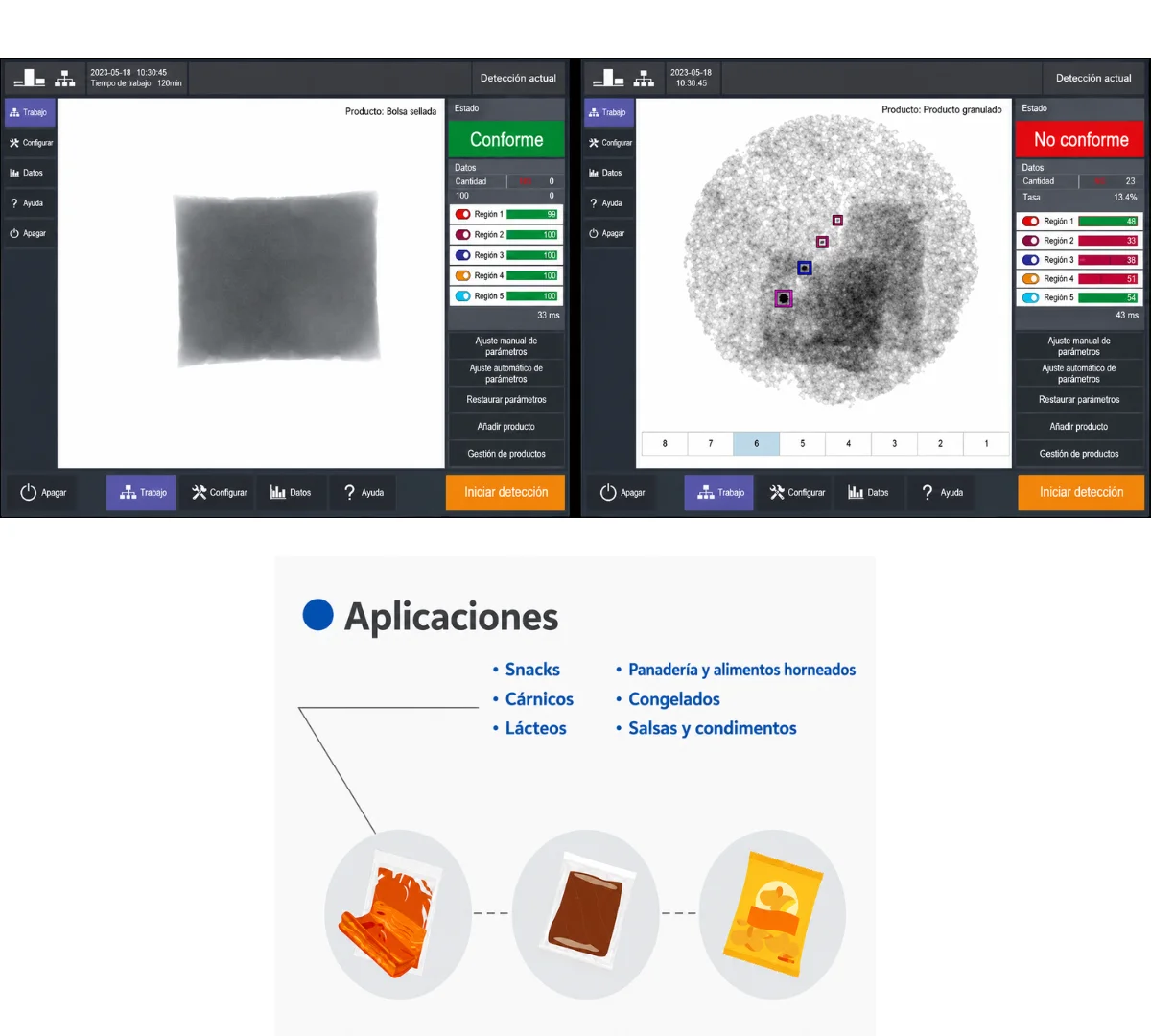 MÁQUINA SISTEMA DE INSPECCIÓN DE RAYOS X
